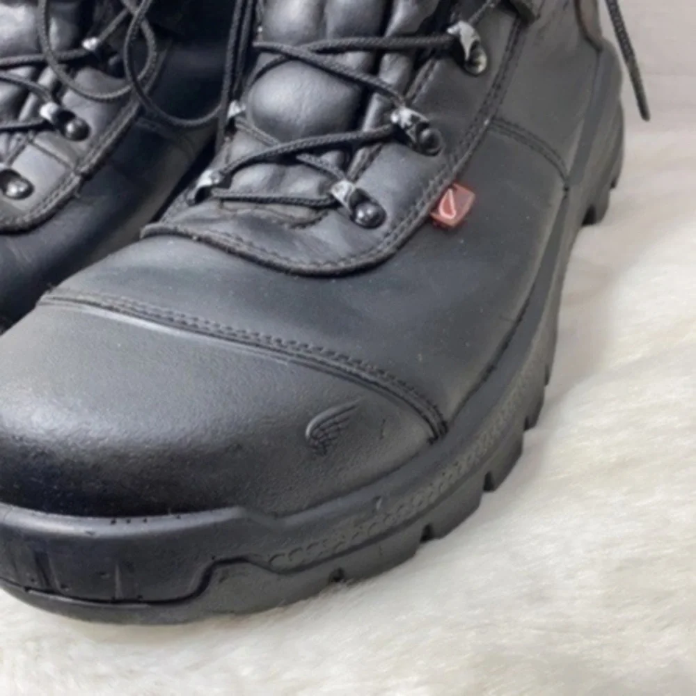 Red Wing shoes MEN'S 6-INCH WATERPROOF SAFETY TOE BOOT Size 13 color Black